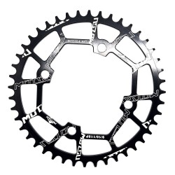 Звезда передняя Motsuv Round Narrow Wide 104BCD, 44T, черный, 1 шт.