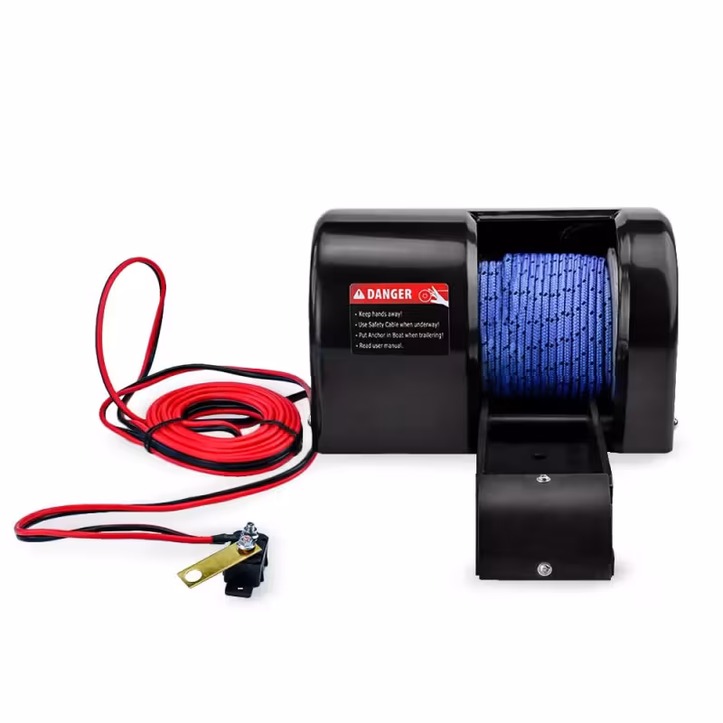 Лебедка якорная Skipper Fisher 35, трос 30 м