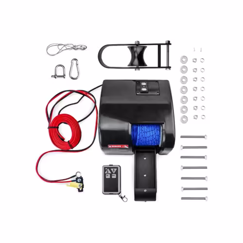 Лебедка якорная Skipper Fisher 35, трос 30 м