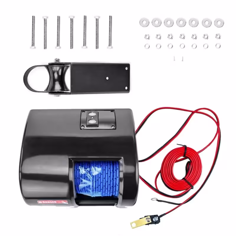 Лебедка якорная Skipper Fisher 45, трос 30 м