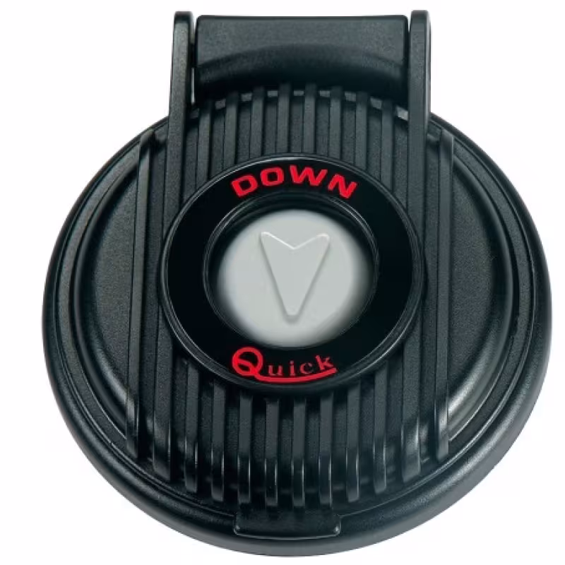 Кнопка палубная Quick 10236191, Down, черный