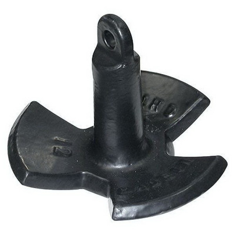 Якорь-гриб 10262598, 6,8 кг, черный