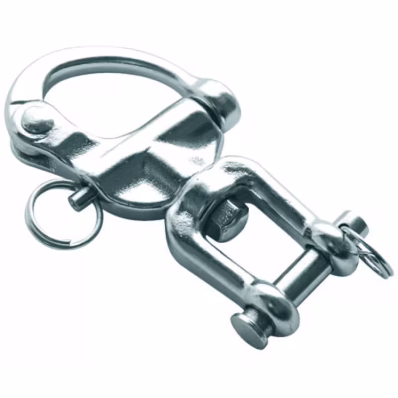 Карабин фаловый со скобой Мореман 10247978, 87 мм