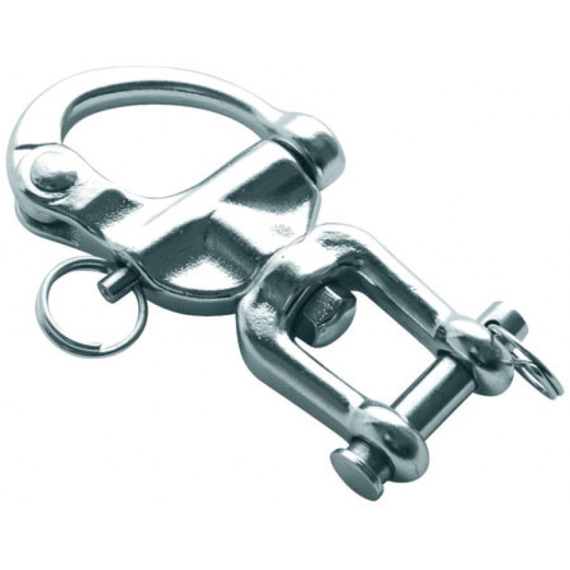 Карабин фаловый со скобой Мореман 10247978, 87 мм