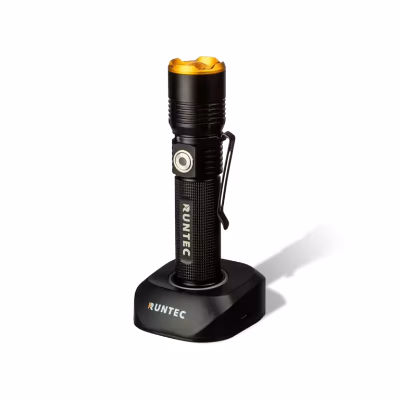 Фонарь ручной Runtec F600, аккумуляторный