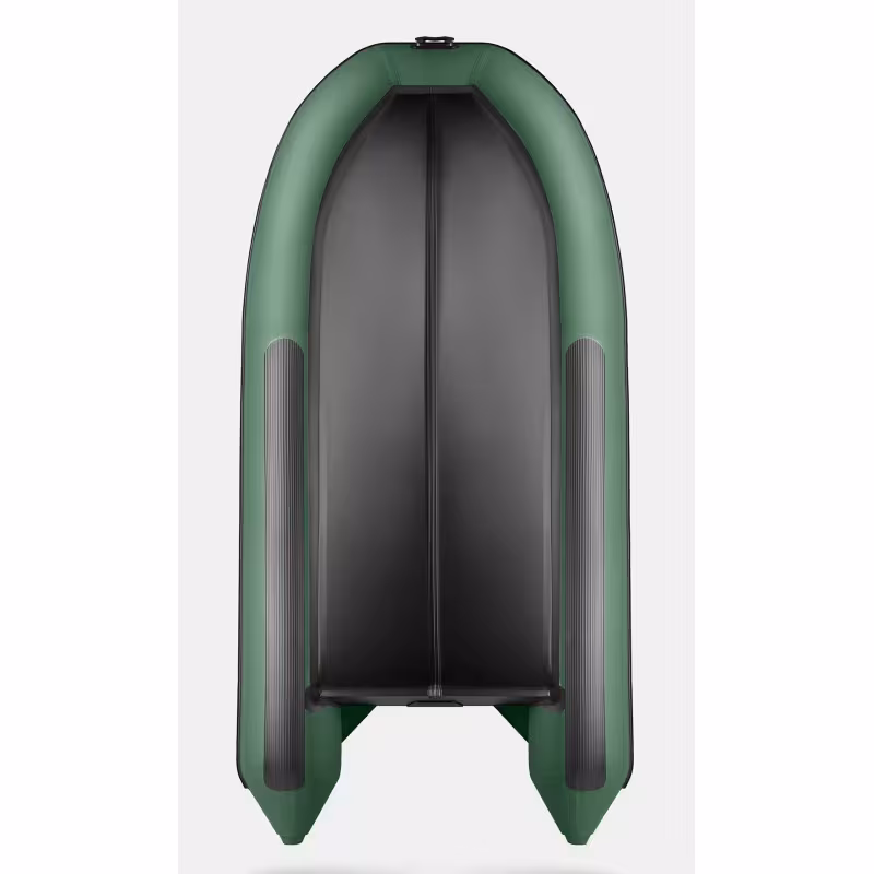 Надувная лодка ПВХ Gladiator B370, пайол фанерный, оливковый