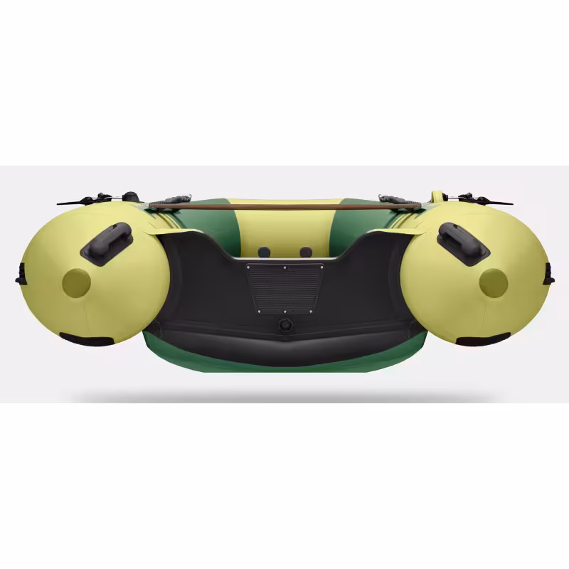 Надувная лодка ПВХ Gladiator E350S, НДНД, зеленый/оливковый