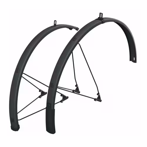 Крылья для велосипеда 27.5-29" SKS Bluemels Style Set NSK11841, 75 мм, черный