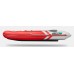 Надувная лодка ПВХ Gladiator E350S, НДНД, красный/белый