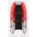 Надувная лодка ПВХ Gladiator E350S, НДНД, красный/белый