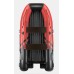 Надувная лодка ПВХ Gladiator E420S Jet, НДНД, красный/черный