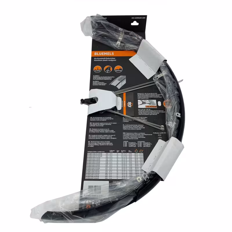 Крылья для велосипеда 27,5-28" SKS Bluemels Shiny Black SET 45 мм NSK10108, черный