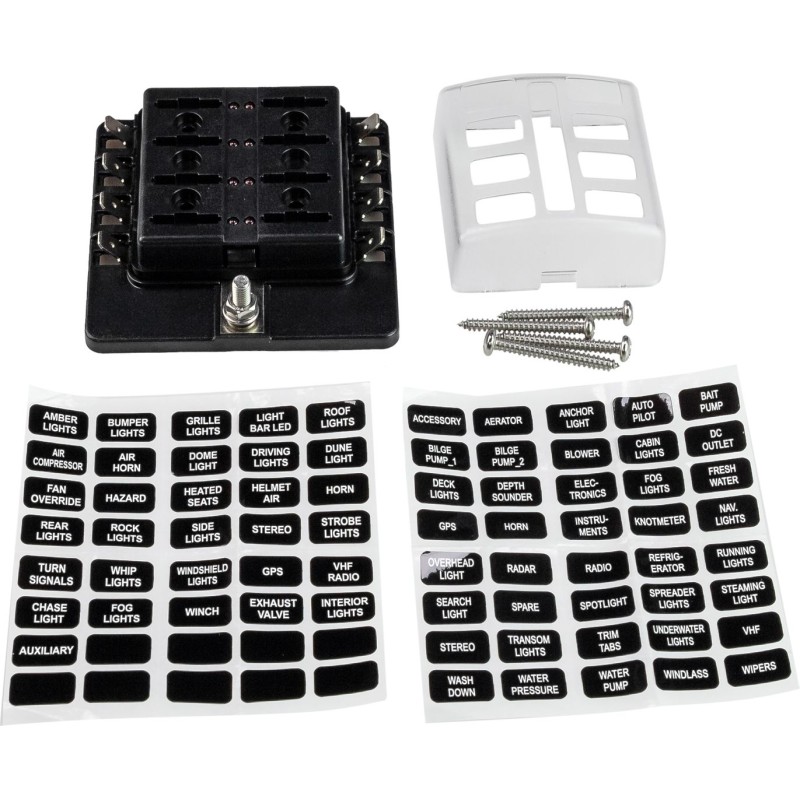 Блок предохранителей Aes AES16150208P, 8 гнезд