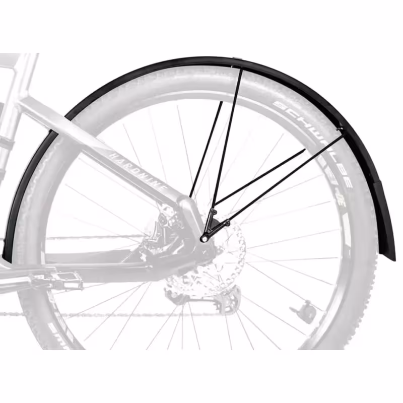 Крылья для велосипеда 27,5-28" SKS Bluemels Matt Black Set NSK10433, 45 мм, черный