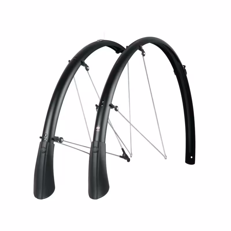 Крылья для велосипеда 27,5-28" SKS Bluemels Matt Black Set NSK10433, 45 мм, черный