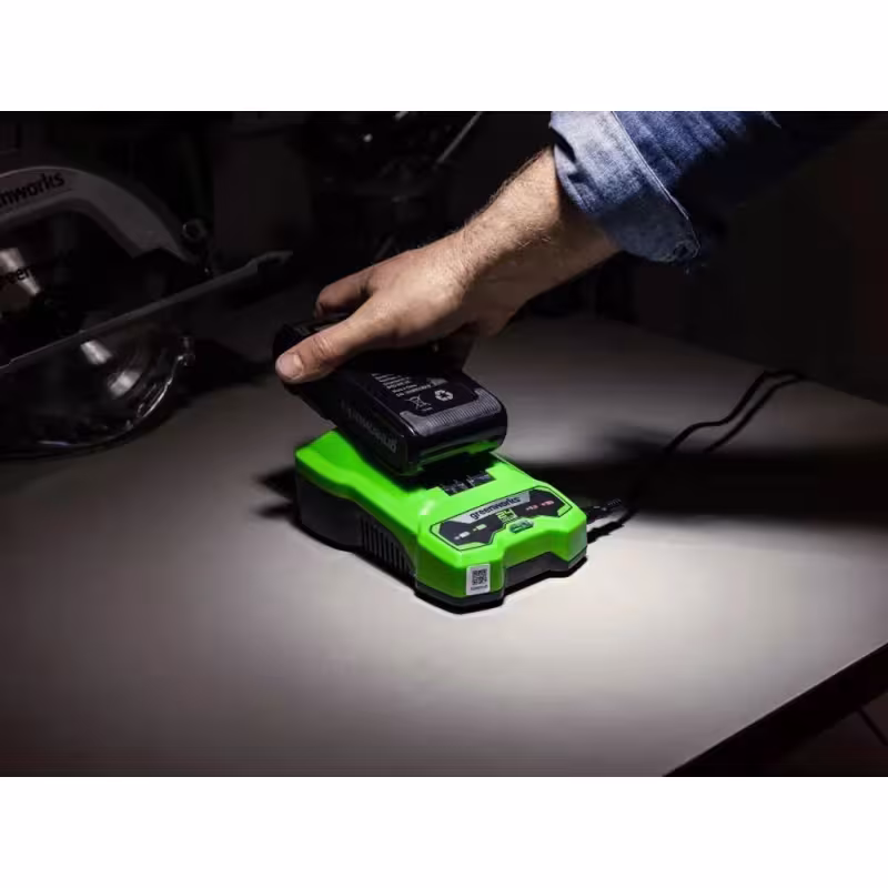 Аккумулятор Greenworks G24B4+, 24В, 4Ач, Li-Ion, USB