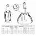 Съёмник гидравлический Garwin 811526-10 со встроенным насосом, 10 тонн 