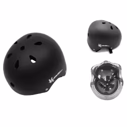 Велошлем Klonk Street/Dirt 12072, черный, размер M/L, 57-61 см