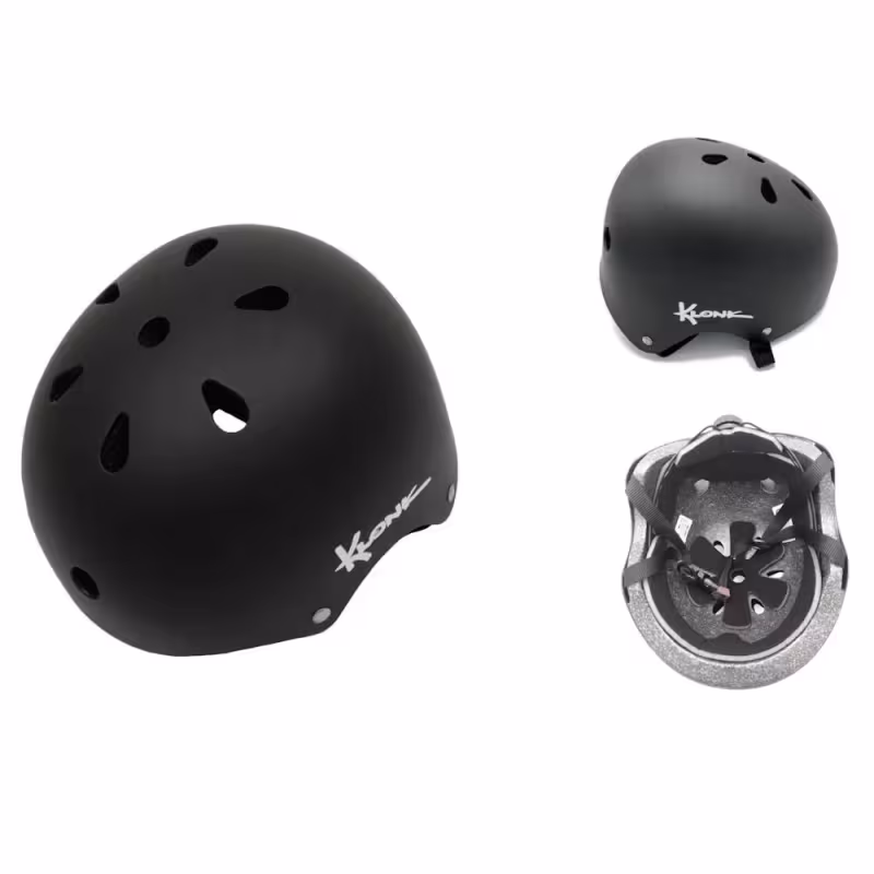 Велошлем Klonk Street/Dirt 12072, черный, размер M/L, 57-61 см