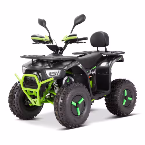 Комплект запчастей для сборки детского аккумуляторного квадроцикла Yacota Sirius 2000W, белый/зеленый