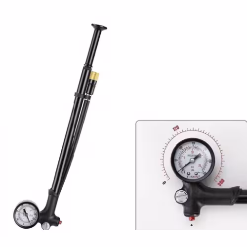 Насос портативный для велосипеда Tech Team 300 PSI 