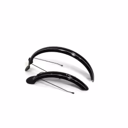 Крылья для велосипеда 20" УТ00019448, 60 мм, черный