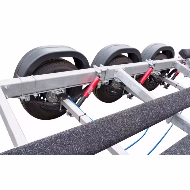 Прицеп лодочный трехосный МЗСА L 9025-2.35.402