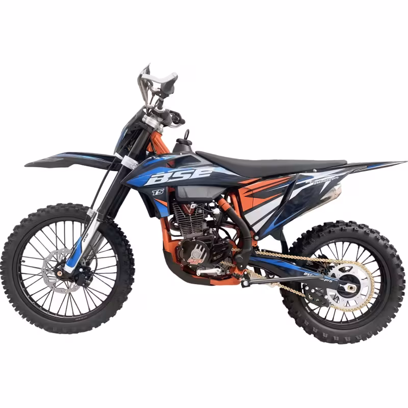 Мотоцикл кроссовый BSE T5 Factory Blue