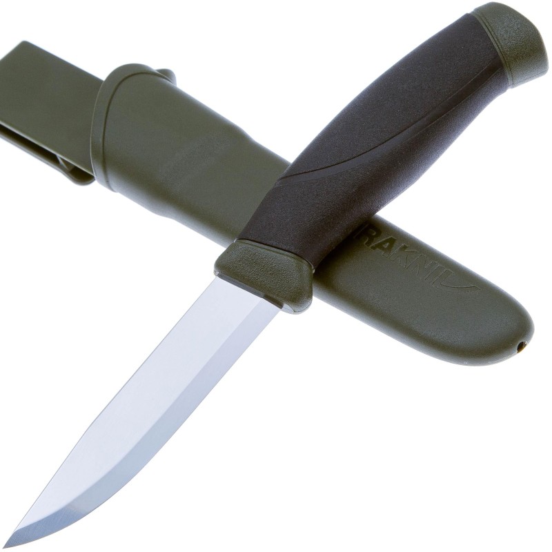 Нож туристический Morakniv Companion MG, хаки