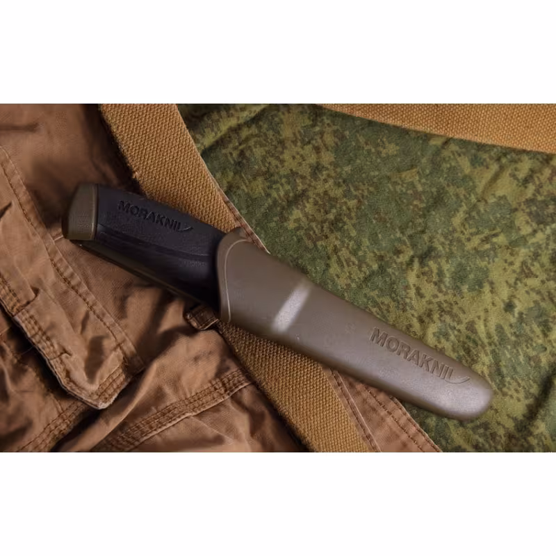 Нож туристический Morakniv Companion MG, хаки