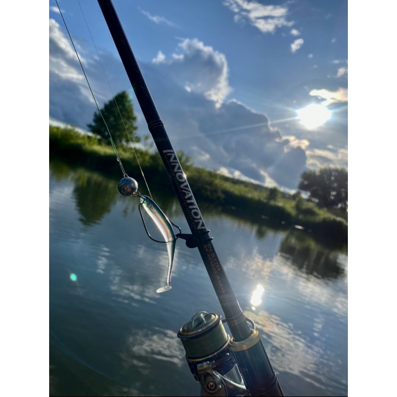 Силиконовая приманка Lucky John 3D Series Makora Shad Tail 3.0in, цвет 001, 7ш