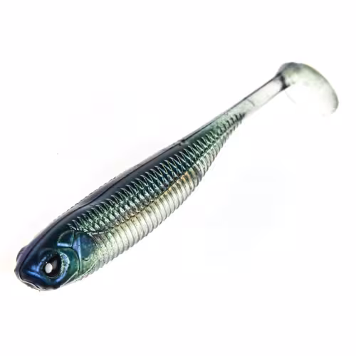 Силиконовая приманка Lucky John 3D Series Makora Shad Tail 3.0in, цвет 001, 7ш