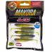 Силиконовая приманка Lucky John 3D Series Makora Shad Tail 3.0in, цвет 005, 7шт