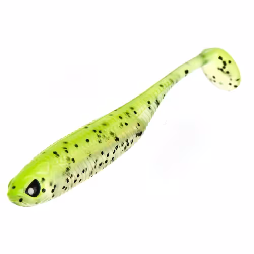 Силиконовая приманка Lucky John 3D Series Makora Shad Tail 3.0in, цвет 006, 7шт