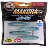 Силиконовая приманка Lucky John 3D Series Makora Shad Tail 4.0in, цвет 002, 6шт