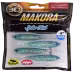 Силиконовая приманка Lucky John 3D Series Makora Shad Tail 4.0in, цвет 002, 6шт