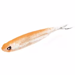 Силиконовая приманка Lucky John 3D Series Makora Split Tail 4.0in, цвет 007, 6шт