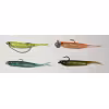 Силиконовая приманка Lucky John 3D Series Makora Split Tail 5.0in, цвет 002, 4шт