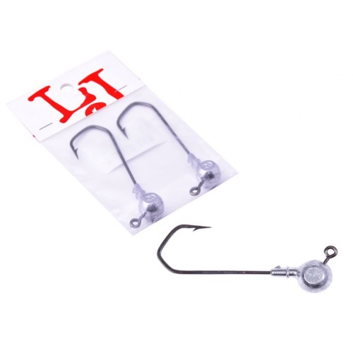 Джиг/головка Lucky John Pro Series Barbarian 120 градусов, 20гр., крючок 10/0, 2шт.