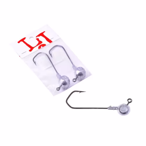 Джиг/головка Lucky John Pro Series Barbarian 120 градусов, 36гр, крючок 10/0, 2шт.