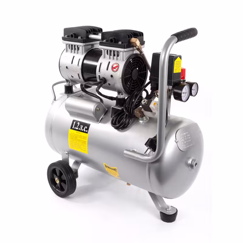 Компрессор поршневой безмасляный Quattro Elementi Pacific-24