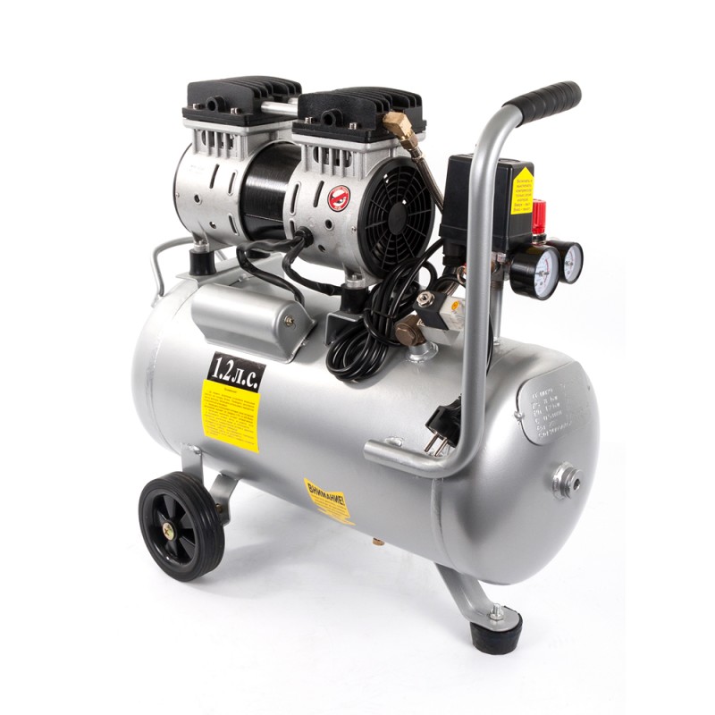 Компрессор поршневой безмасляный Quattro Elementi Pacific-24