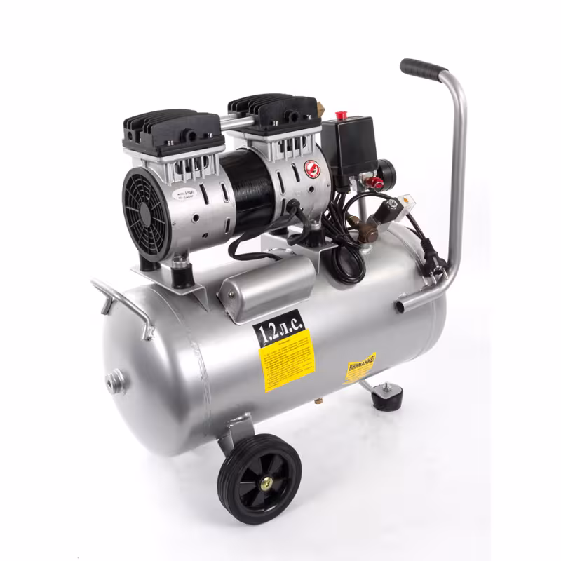 Компрессор поршневой безмасляный Quattro Elementi Pacific-24