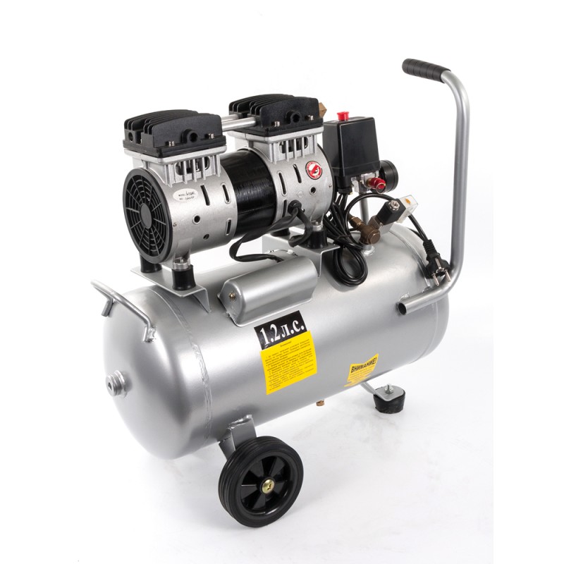 Компрессор поршневой безмасляный Quattro Elementi Pacific-24