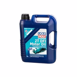 Масло моторное полусинтетическое для 2Т лодочных моторов Liqui Moly, 5л