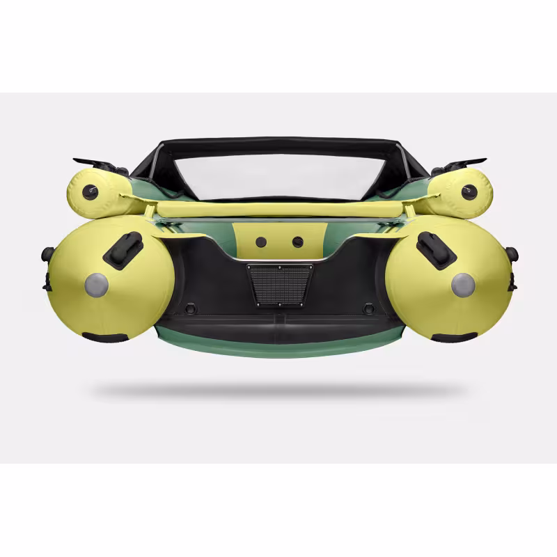 Надувная лодка ПВХ Gladiator E380X, НДНД, зеленый/оливковый