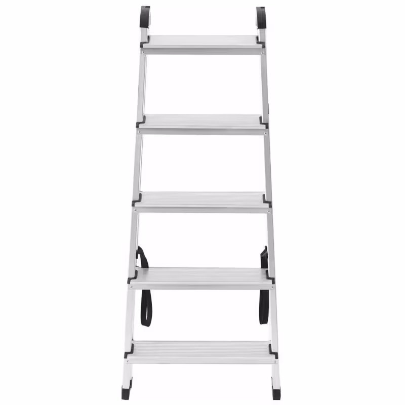 Стремянка двухсторонняя, 5 ступеней, 1,02 м