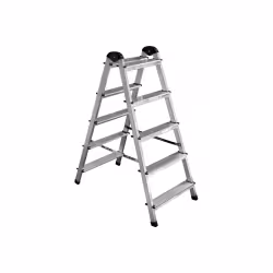 Стремянка двухсторонняя, 5 ступеней, 1,02 м