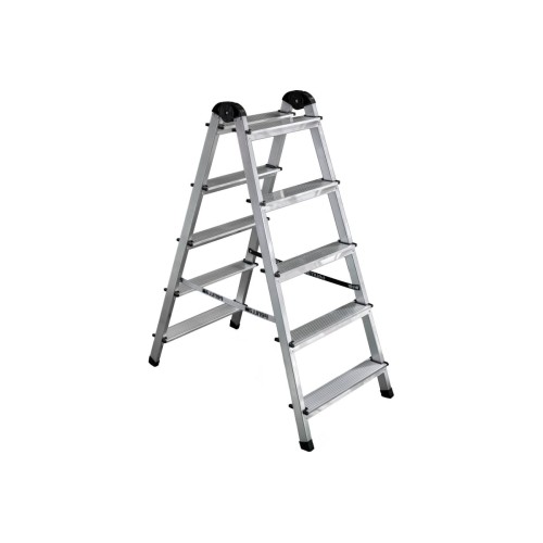Стремянка двухсторонняя, 5 ступеней, 1,02 м