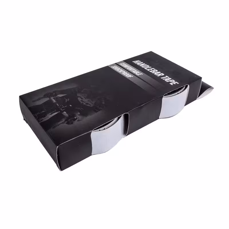 Обмотка руля Tech Team Blocks EVA+PU White/Black, черный/белый, 2 шт